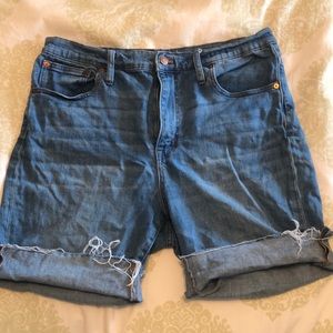 Madewell cut off shorts
